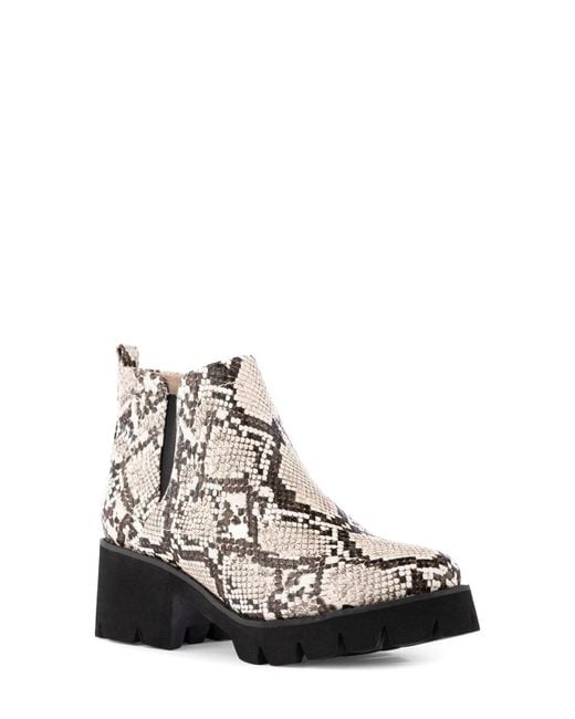 BC Footwear White Fight For Your Right Boot Ankle Bootie Jobb920