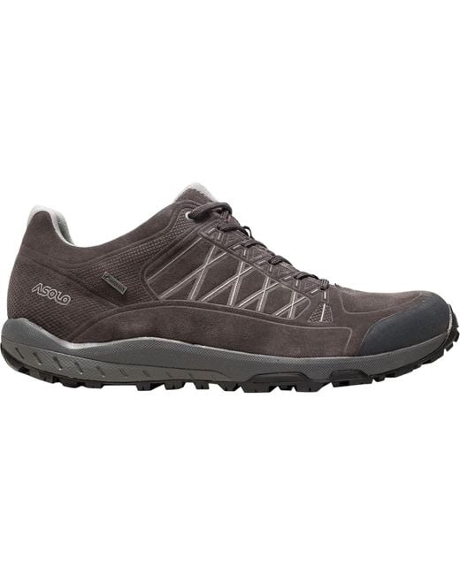 Asolo Women's Brown Grid Gv Leather Hiking Shoe