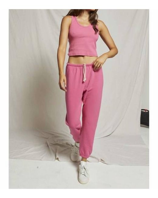 PERFECTWHITETEE Pink Johnny jogger