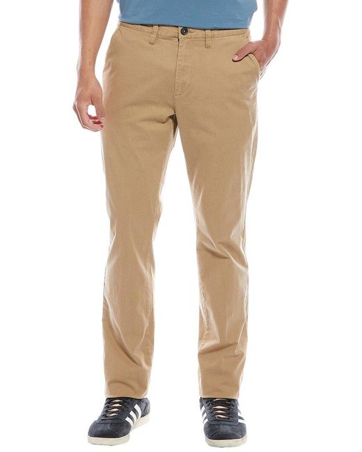 Vintage 1946 Natural Performance Stretch Twill Pant for men