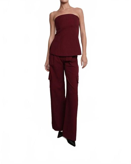 Parentesi Red Ayle Bustier Top