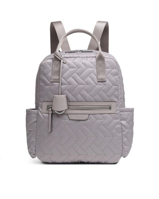 Radley Finsbury Park Quilt Medium Ziptop Backpack in Brown Lyst