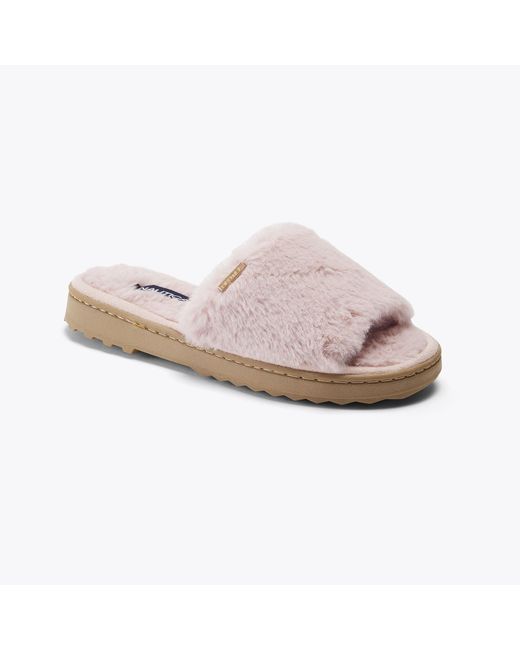 Nautica Fauxfur Slide Sandal Lyst