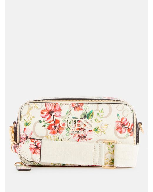 Guess Factory Multicolor Lewistown Double-zip Crossbody
