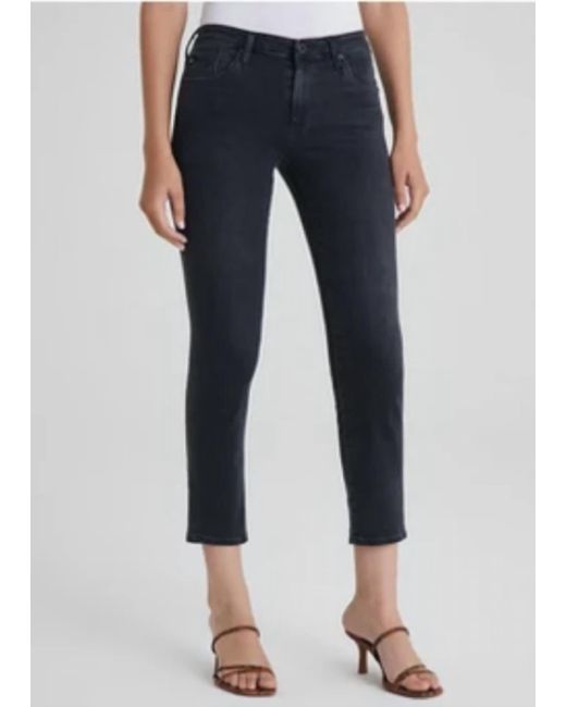 AG Jeans Blue Prima Crop Jeans