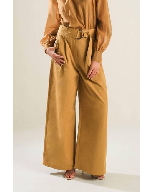 FREEMARKET Natural Elegance Unveiled Wide Leg Pant