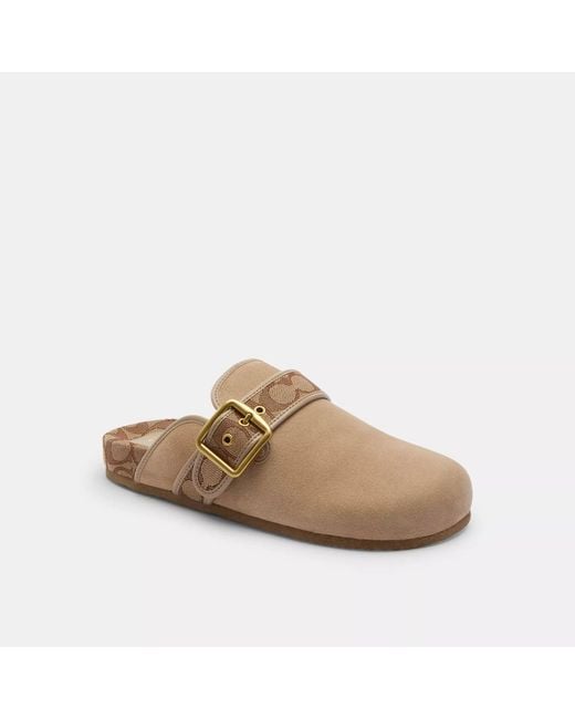 Coach clogs women's shoes best sale