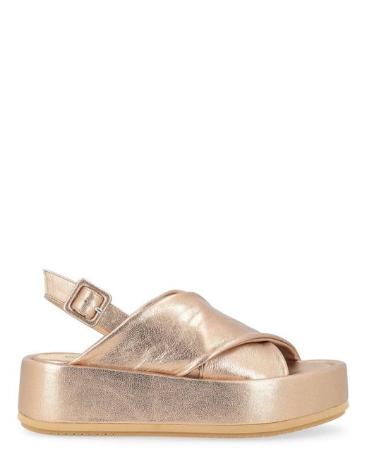 Paloma Barceló Natural Basima Sandals