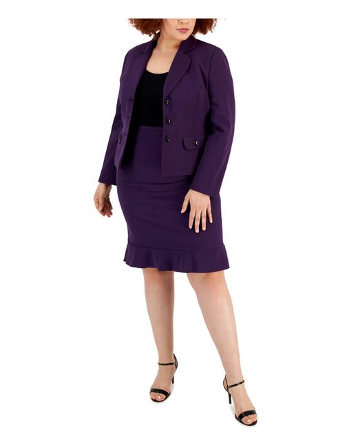 Costume Femme Le Suit Three - Rouge Avec Boutons Brillants - Taille 14 - Neuf Avec étiquettes