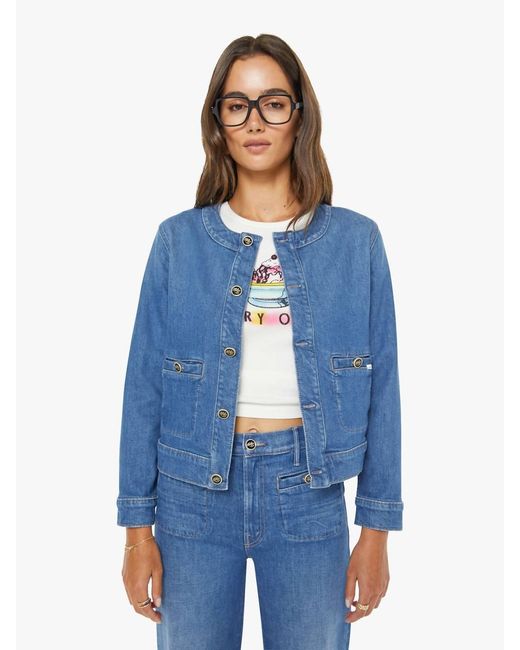 Mother Blue Stashed Picky Jacket