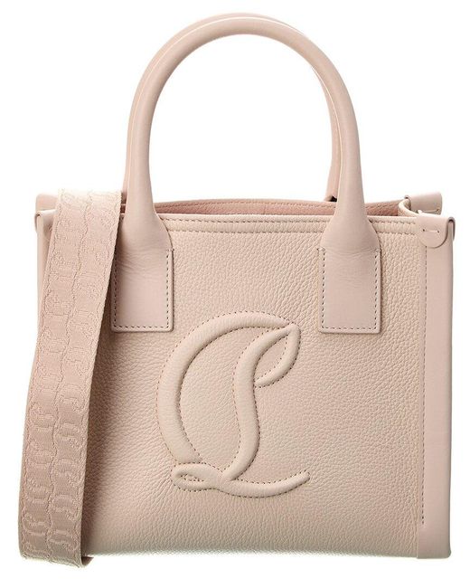 Christian Louboutin Natural By My Side Small Leather Tote