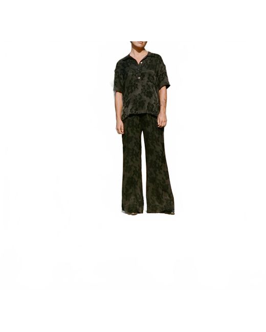 UNTITLED IN MOTION Black Petra Wide Leg Pants