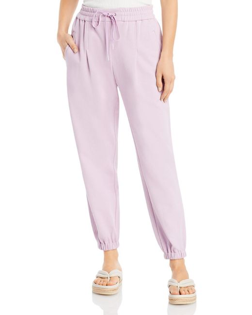 3.1 Phillip Lim Pink French Terry Drawstring Sweatpants