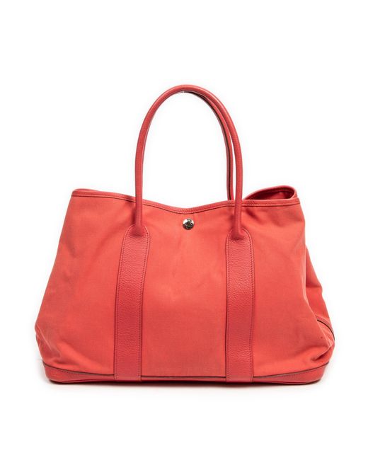 Hermès Garden Party 36 in Red Lyst