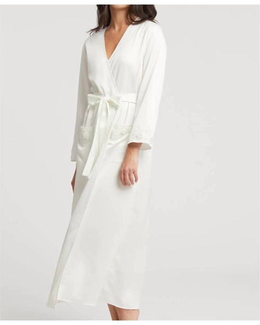 Rya Collection White Diana Robe