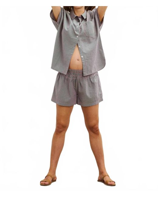HATCH Gray Willa Short