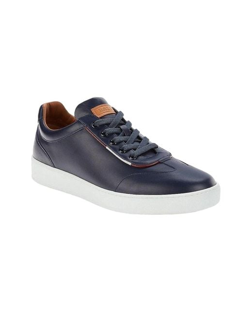 Bally Blue Baxley 6233865 Leather Sneakers for men