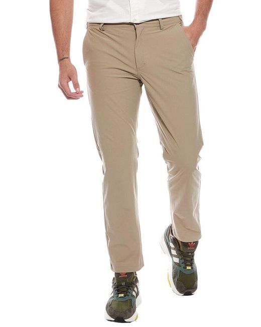 Report Collection Natural Eddie Stretch Woven Trouser for men