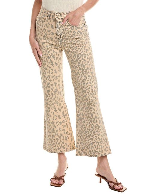 The Great Natural The Kick Bell Vintage Leopard Jean