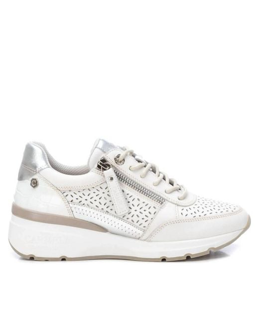Xti White Trainer Sneakers