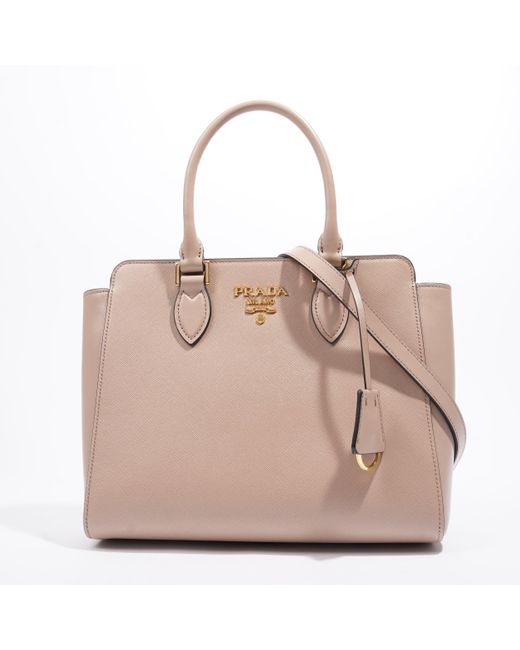Prada Pink 2way Shoulder Bag Saffiano Leather
