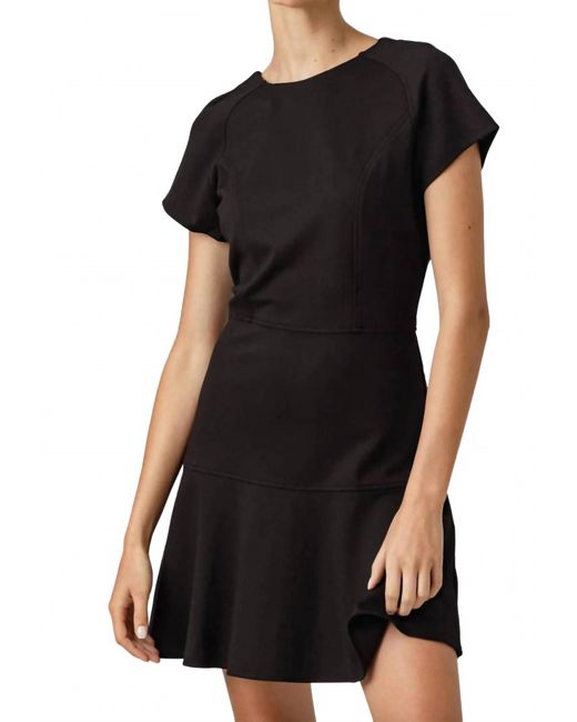Sundays Women's Black Alina Mini Dress - benaras.co