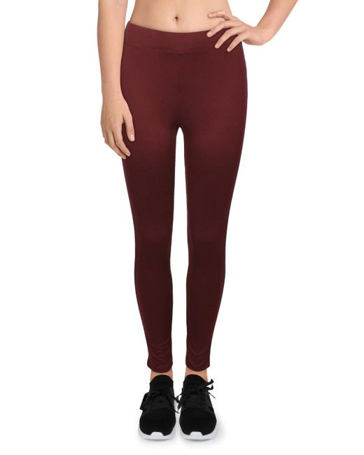 Style & Co. Red Knit Stretch leggings