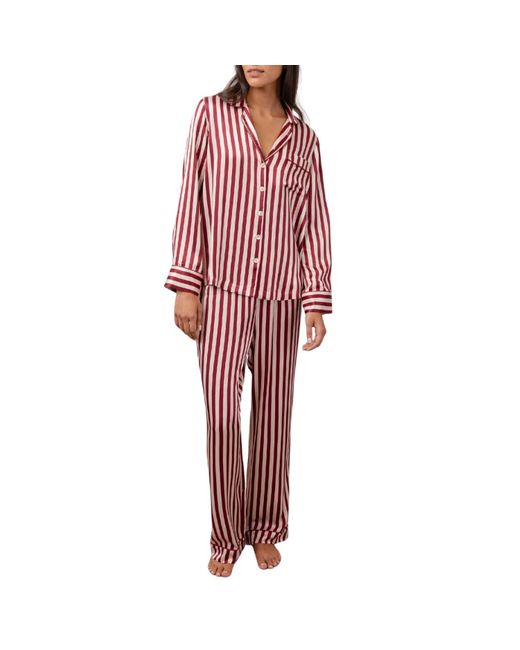 Rails Red Alba Silky Pajama Set