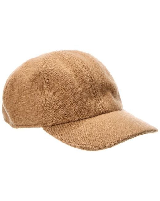 Amicale Cashmere Natural Wool & Cashmere-Blend Solid Knit Hat