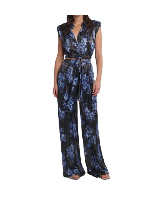 Sabina Musayev Blue Thessaly Top
