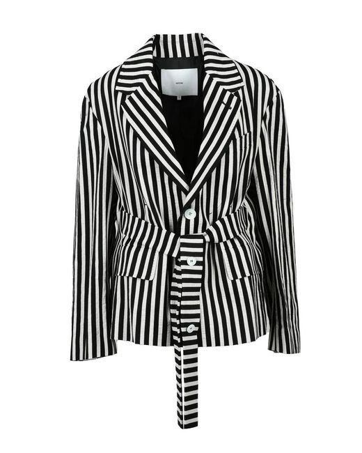 Setchu Black Tailored Jacket