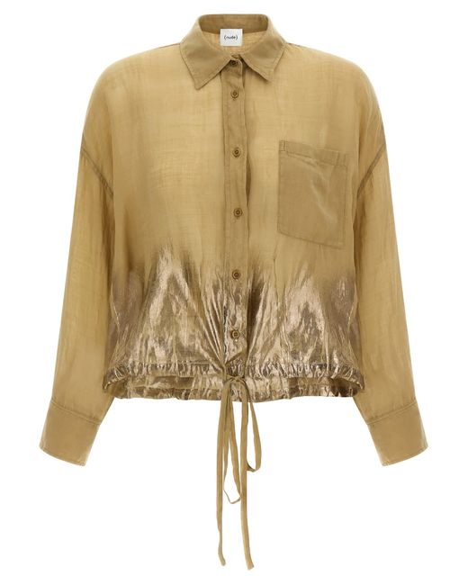 Nude Natural Tencel Blouse