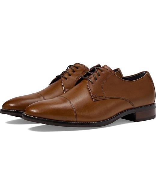 Cole Haan Lenox Hill C11632 Oxfords Cap Toe Dress Shoes Zogg377 in Brown  for Men | Lyst
