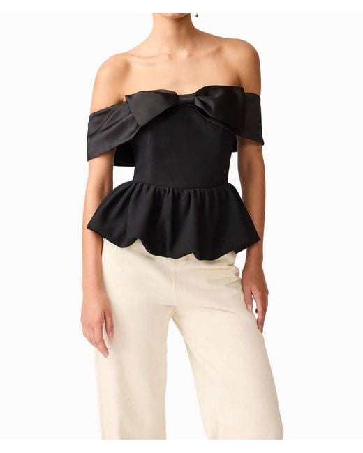 Elliatt Black Sorrel Top