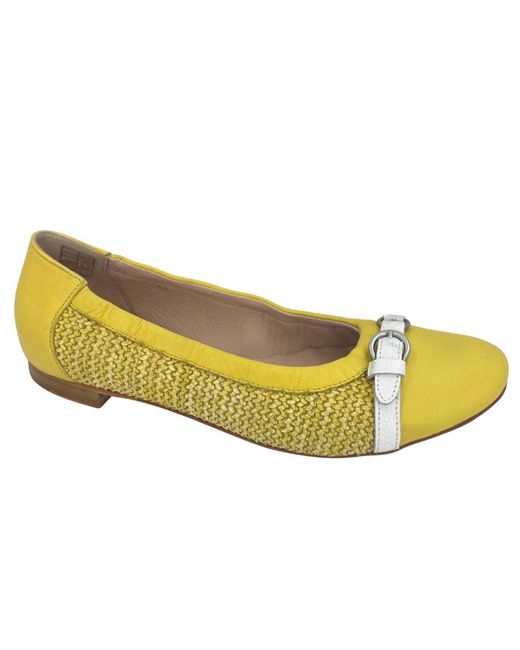 Alissa Yellow Cherish Ballet Flat