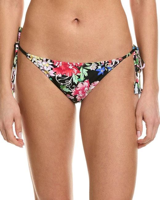 Johnny Was Blue String Bikini Bottom