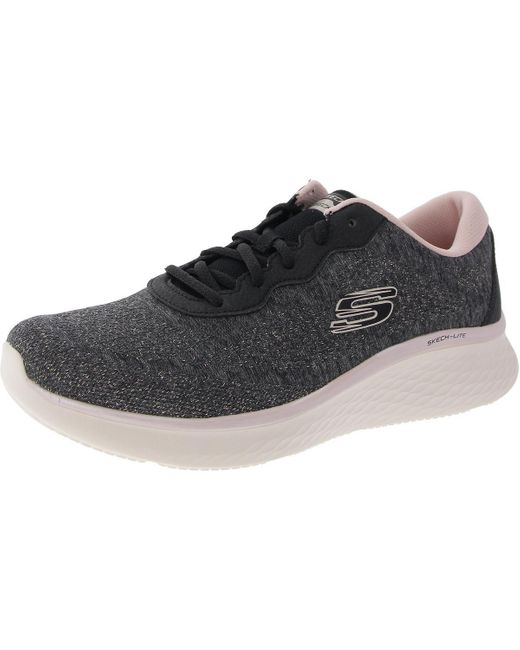 Skechers Black Skech-Lite Pro Memory Foam Mesh Other Sports Shoes