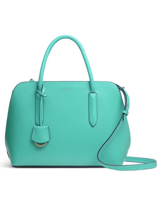Radley Liverpool Street 2.0 Medium Ziptop Satchel in Green Lyst