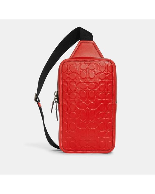 Coach Outlet Red Sullivan Pack