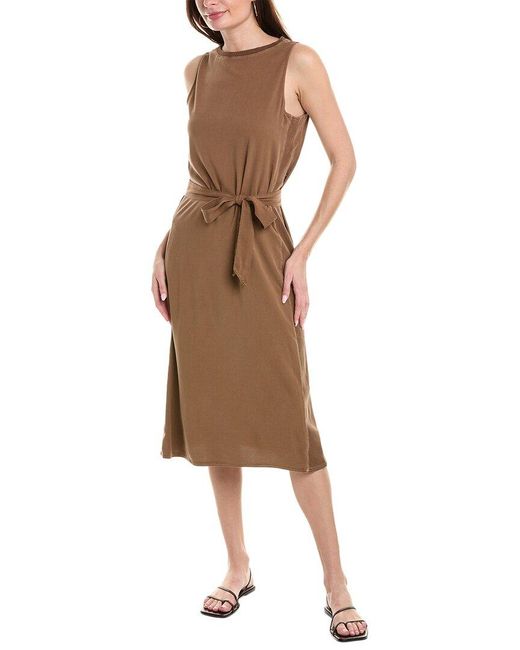 Splendid Brown Tommie Midi Dress