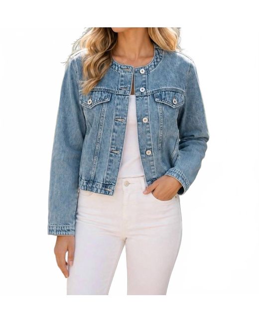 Rag & Bone Blue Dora Jacket