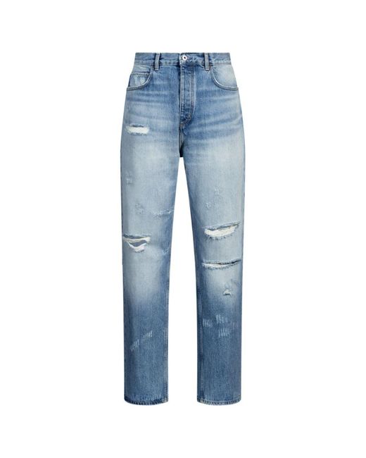 HUGO Blue Baggy-Fit Jeans for men