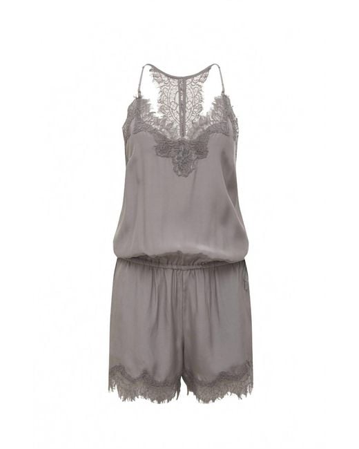 Gold Hawk Gray Coco Romper