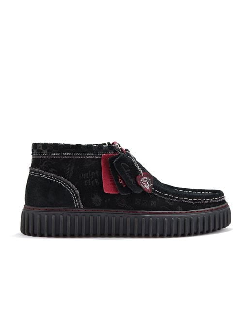 Clarks Black Torhill Hi St for men