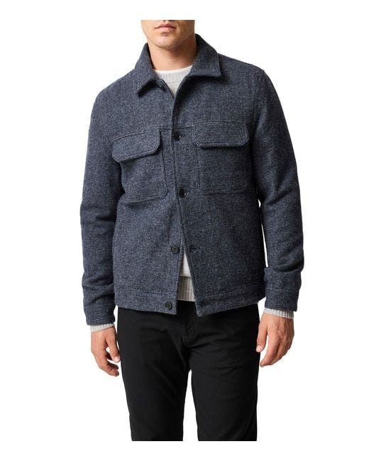 Rodd & Gunn Blue Roys Hill Jacket for men