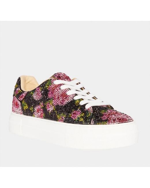 Betsey Johnson Multicolor Sidny Jeweled Sneakers