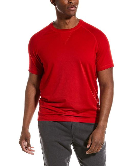 Fourlaps Red Level Tech Wool-blend T-shirt for men