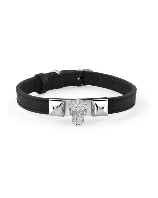 Philipp Plein Black Enigma Bracelet for men