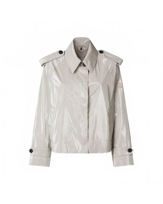 Save The Duck Gray Gaia Jacket