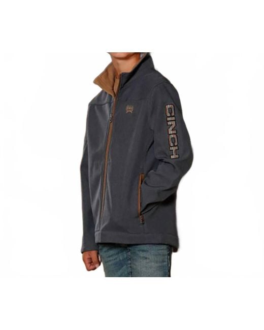 Cinch Black Boy's Bonded Logo Jacket for men